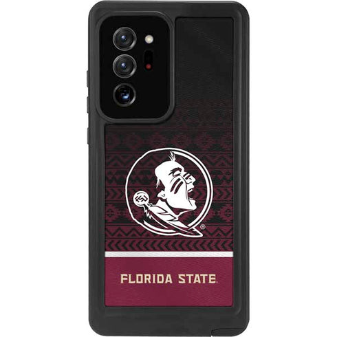 Florida State University Pattern Jersey Galaxy Note20 Ultra 5G Waterproof Case